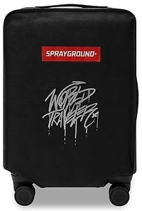 SPRAYGROUND: 3AM RIPTIDE SHARKNAUTICS HARDSHELL CARRY-ON LUGGAGE