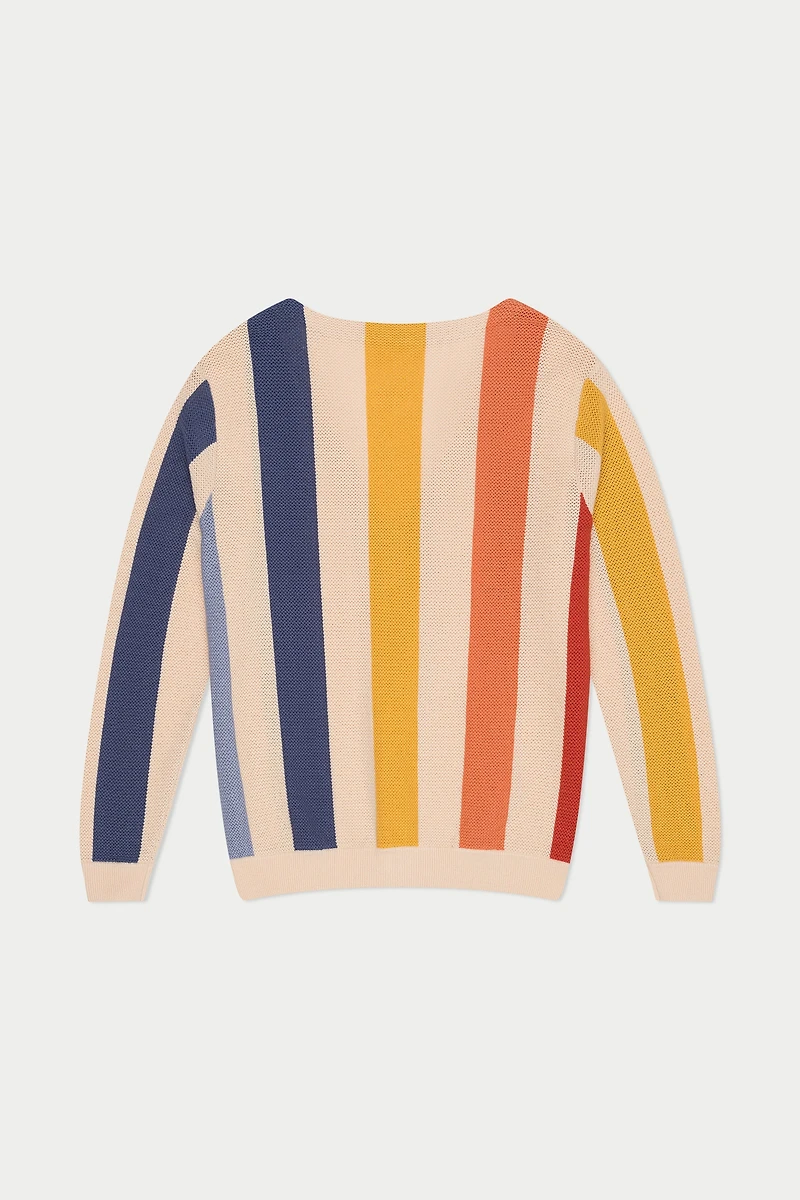 MAVRANS: STRIPED KNIT CARDIGAN