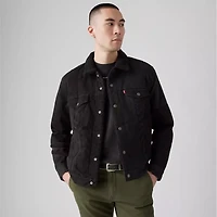 LEVIS: CORDUROY HIGH PILE FLEECE LINED TRUCKER JACKET