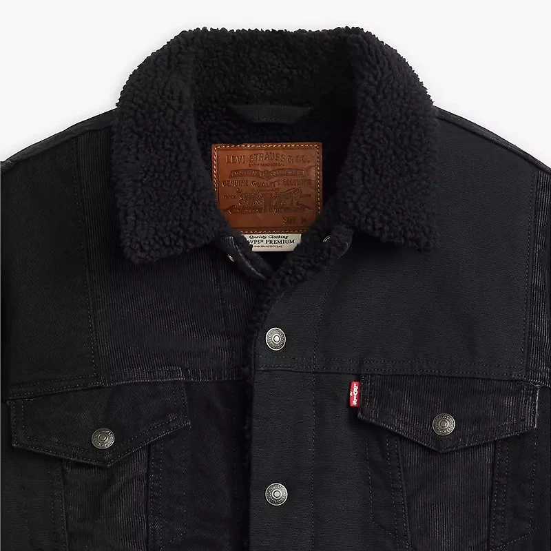 LEVIS: CORDUROY HIGH PILE FLEECE LINED TRUCKER JACKET