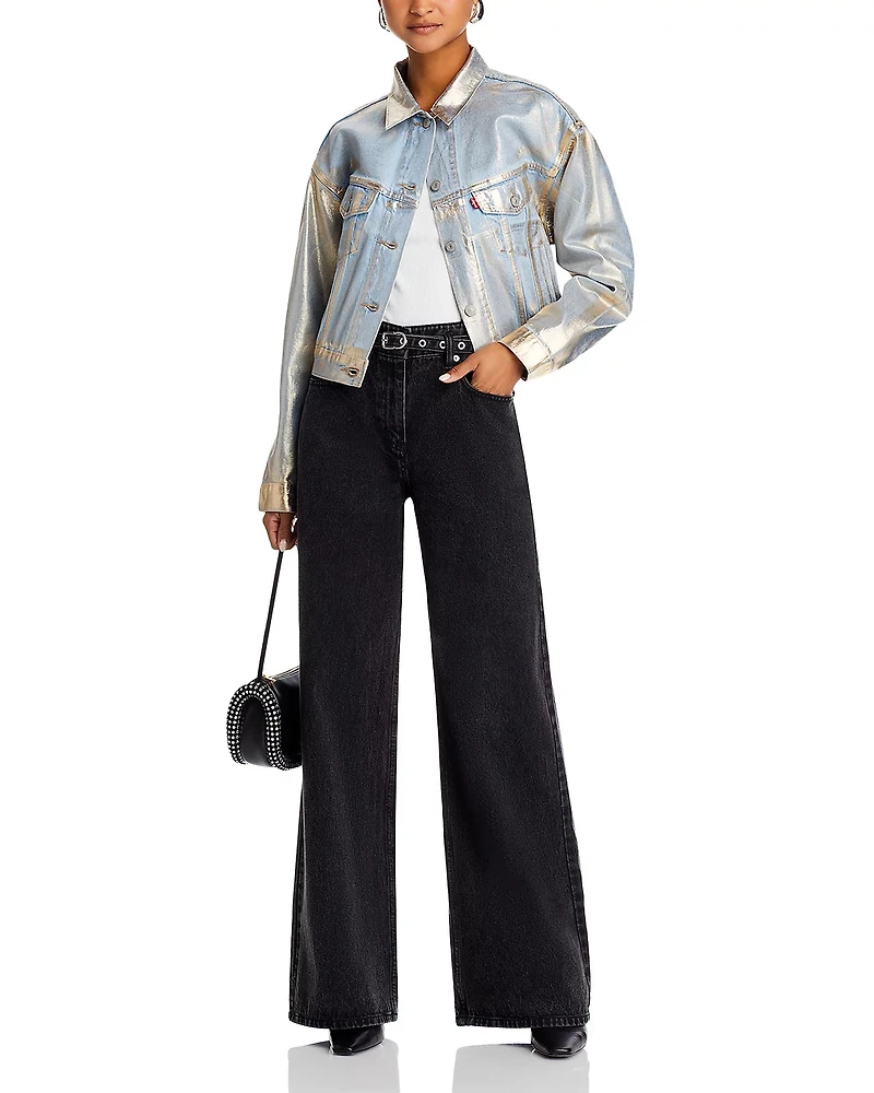 LEVIS: SHRUNKEN 90’s DENIM JACKET