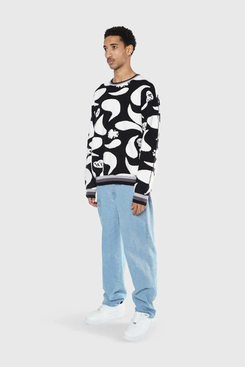 HIDEOUT CLOTHING:TOWEL BIG PAISLEY SWEATER