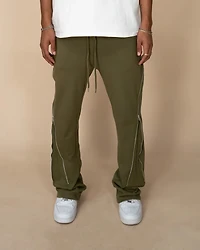 EPTM: ZIP FLARED SWEATPANTS