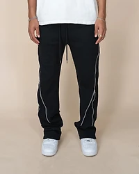 EPTM: ZIP FLARED SWEATPANTS
