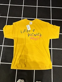 AFTER SCHOOL SPECIAL : PANIC TEE MUSTARD