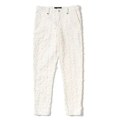 ALPHASTYLE:  COMINS BURNOUT LOGO PANTS