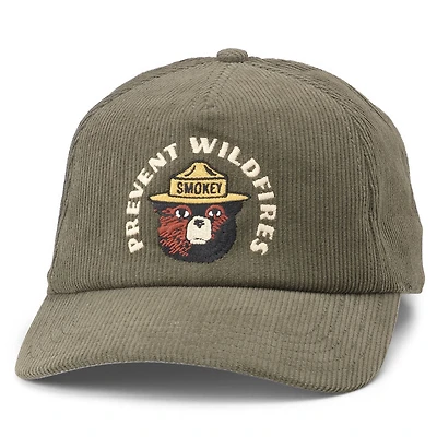 AMERICAN NEEDLE: SMOKEY THE BEAR ROSCOE CORDUROY