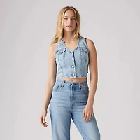 LEVIS: BELLA DENIM CORSET TOP