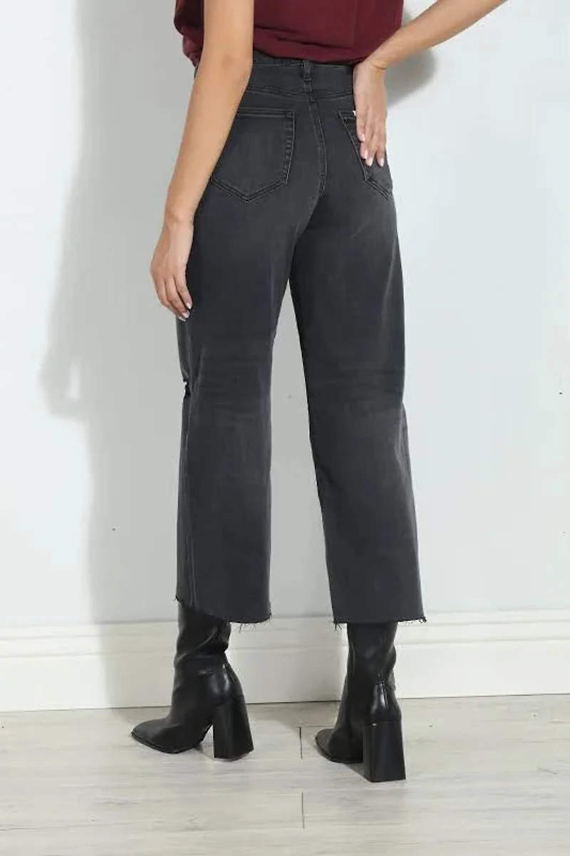 HIDDEN: NORI CROPPED WIDE LEG JEANS