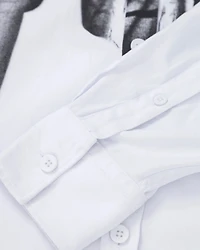 UNDERGOLD: PALACE BRAVE SOUL LONG SLEEVE BOXY SHIRT BONE