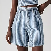 LEVIS: HIGH-RISE BAGGY SHORTS
