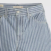LEVIS: HIGH-RISE BAGGY SHORTS