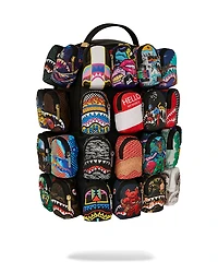 SPRAYGROUND: ALL THE BAGS IN THE WORLD - 15 YEAR ANNIVERSARY BACKPACK OF MINI DLXSV BACKPACK