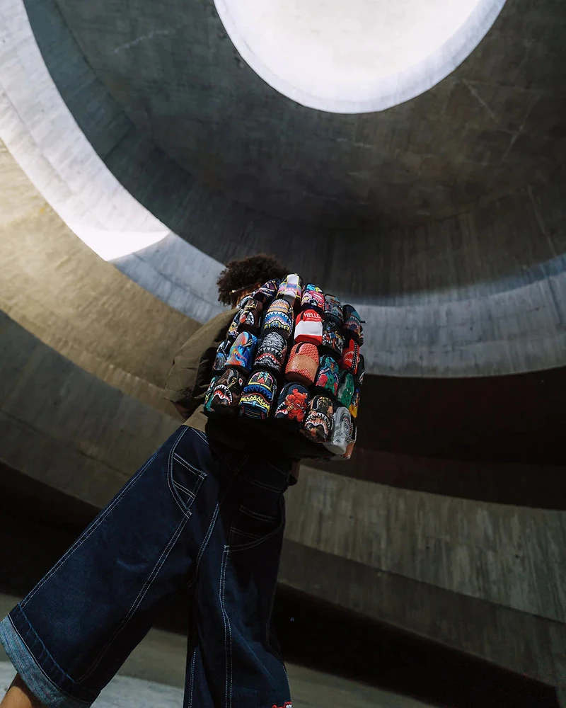 SPRAYGROUND: ALL THE BAGS IN THE WORLD - 15 YEAR ANNIVERSARY BACKPACK OF MINI DLXSV BACKPACK