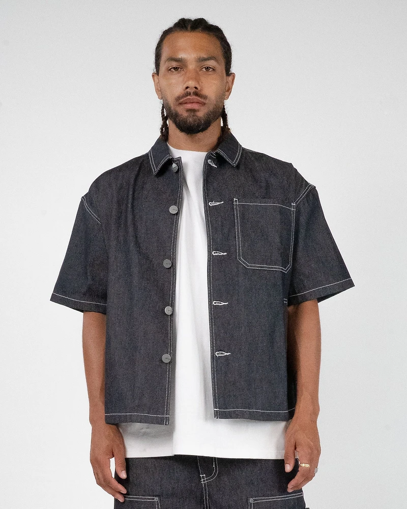 EPTM: RAW DENIM PACIFIC SHIRT