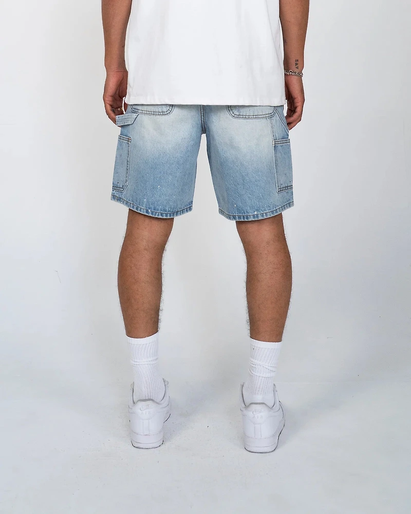 EPTM: SPOTTY DENIM SHORTS