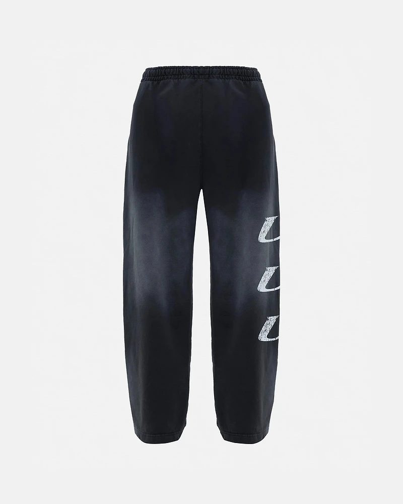UNDERGOLD: AGNUS DEI U STAR STRAIGHT PANTS- SMOKEY BLACK