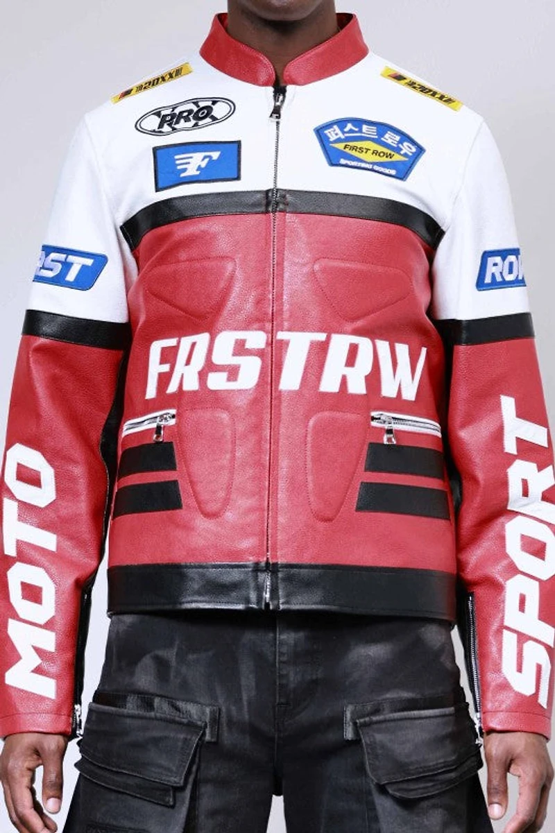 FIRST ROW: HIGH SPEED MOTO JACKET