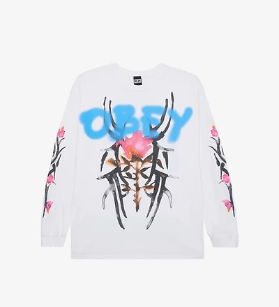 OBEY: ROSE TRIBAL LS VINTAGE SHIRT