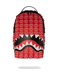 SPRAYGROUND: MADE OF WOVEN LABELS SHARK BACKPACK