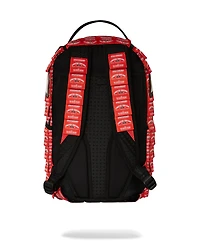 SPRAYGROUND: MADE OF WOVEN LABELS SHARK BACKPACK