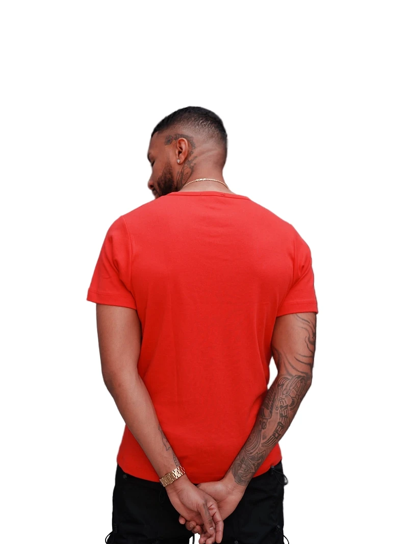 8586: CREWNECK LOGO T-SHIRT