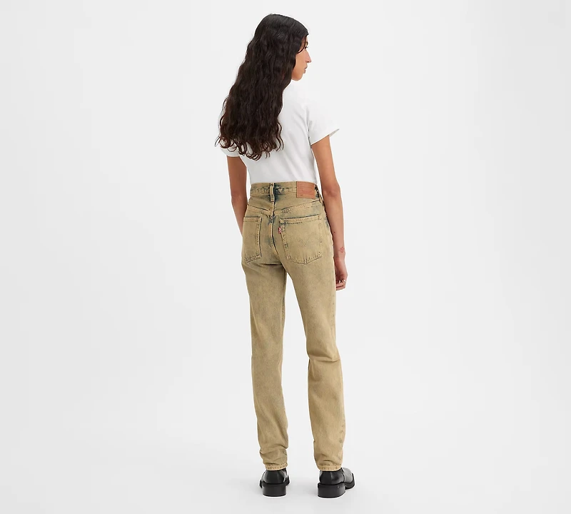 LEVI’S: 501 CLOUDY KHAKI JEANS