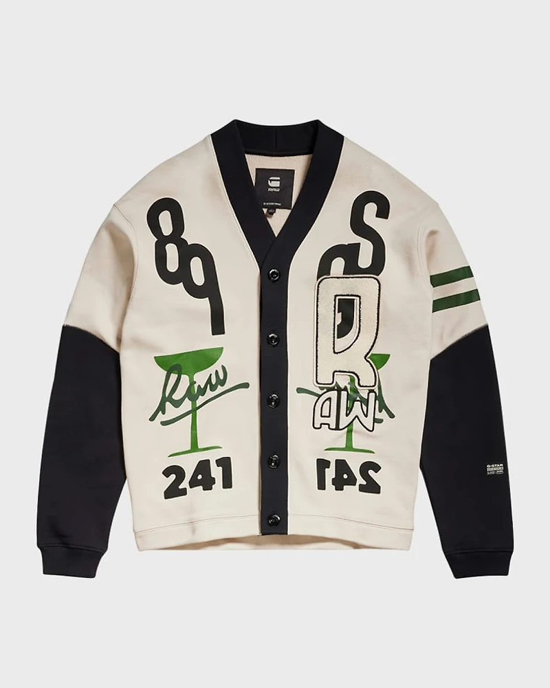G-STAR RAW: HOLIDAY FELT CARDIGAN