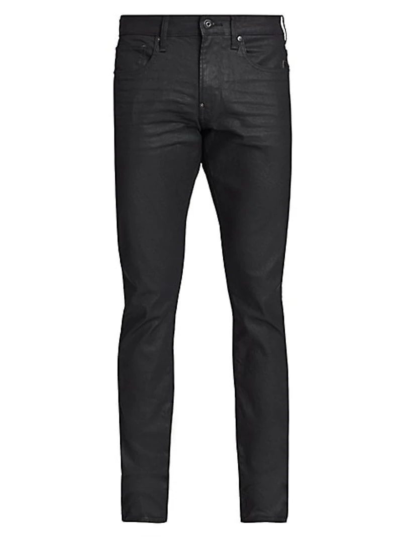 G-STAR: REVEND BLACK SKINNY JEANS