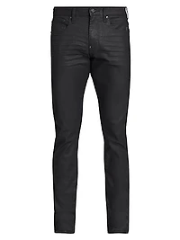 G-STAR: REVEND BLACK SKINNY JEANS