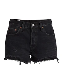LEVIS PREMIUM: WISE UP 501 CUT OFF SHORTS