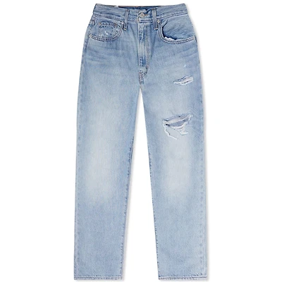 LEVIS PREMIUM: HIGH LOOSE  DISTRESSED TAPER JEANS