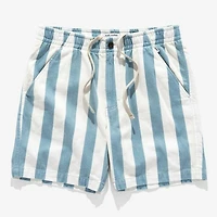 BANKS JOURNAL: SANDON STRIPE DENIM SHORTS