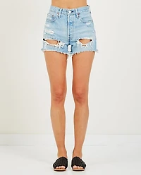 LEVIS PREMIUM: 501 HIGH RISE SHORT
