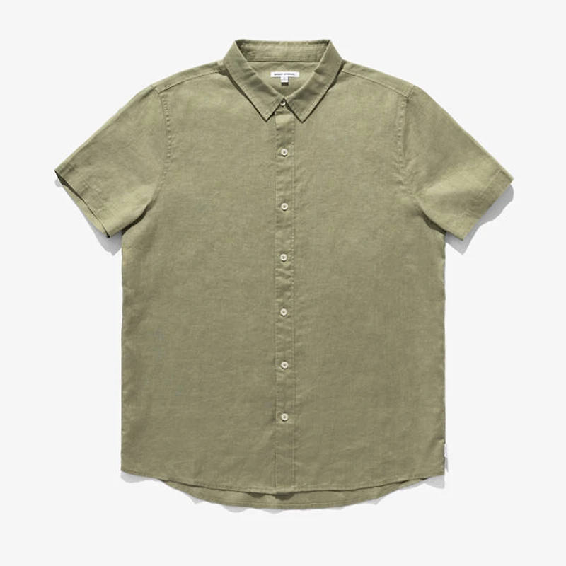 BANKS JOURNAL: HASTINGS S/S LINEN WOVEN SHIRT