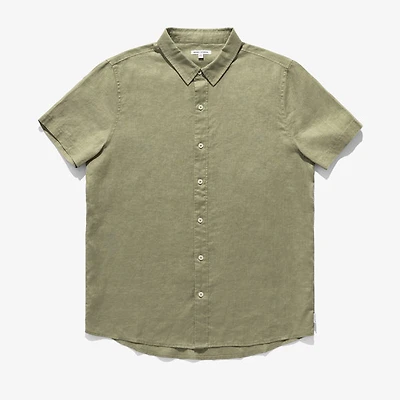BANKS JOURNAL: HASTINGS S/S LINEN WOVEN SHIRT