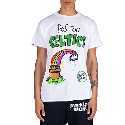 AFTER SCHOOL SPECIAL: BOSTON CELTICS WHITE TEE
