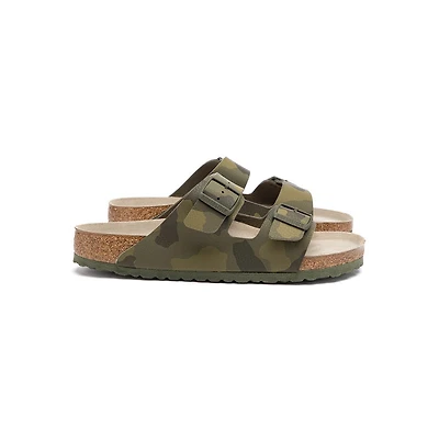 BIRKENSTOCK: ARIZONA BS DESERT SOIL CAMOUFLAGE GREEN