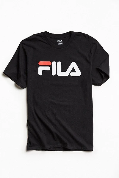 FILA HERITAGE: BLACK LOGO TEE SHIRT