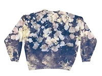 8586: UNISEX INDIGO TIE DYE SWEATSHIRT