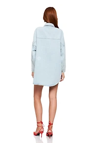 LIONESS: KEN DENIM SHIRT DRESS