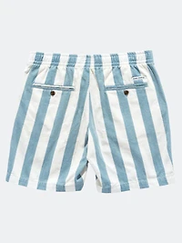 BANKS JOURNAL: SANDON STRIPE DENIM SHORTS