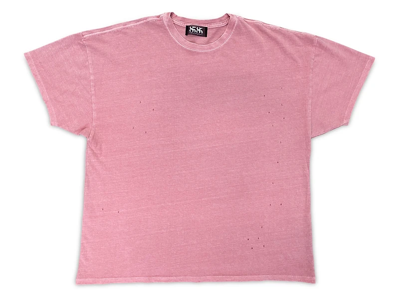 8586: GARMENT DYE DISTRESSED T-SHIRT