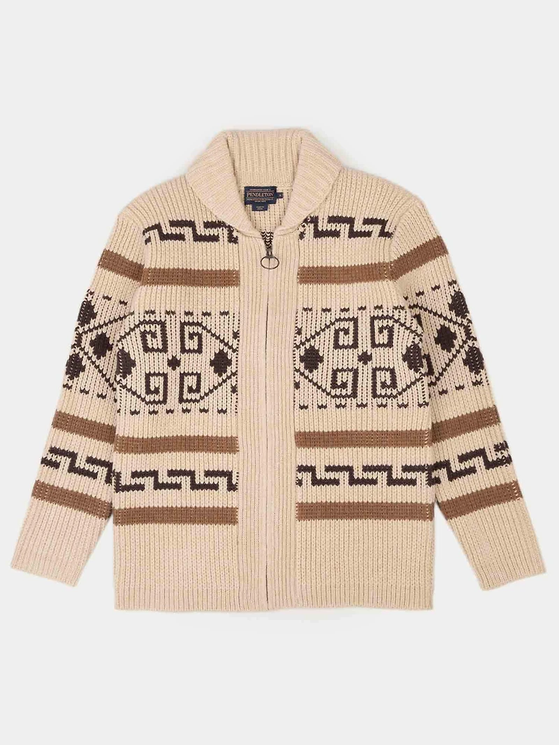 PENDLETON: THE ORIGINAL WESTERLY WOOL ZIP SWEATER