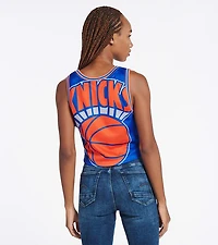 MITCHELL & NESS: NBA JERSEY CROP TANK