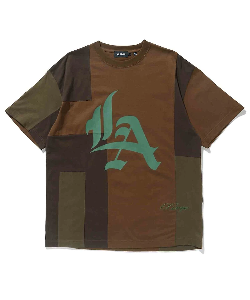 XLARGE: PATCHWORK SHORT SLEEVE TEE