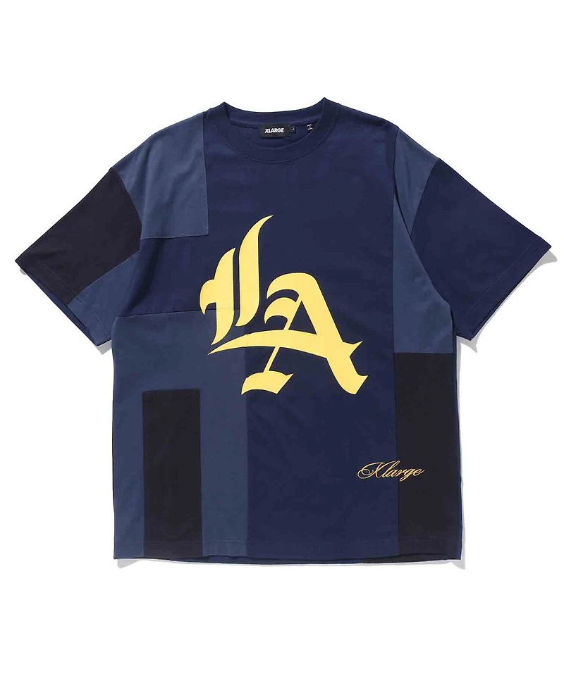 XLARGE: PATCHWORK SHORT SLEEVE TEE