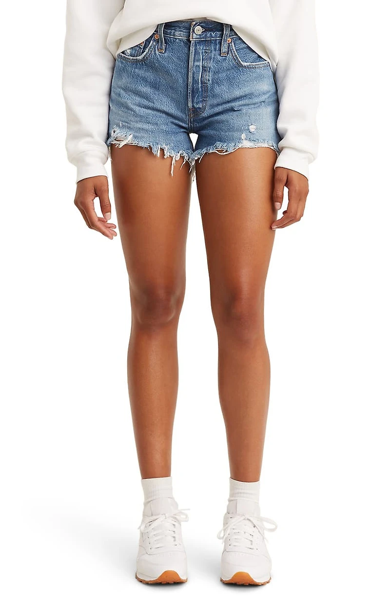 LEVIS PREMIUM: 501 CUT OFF ATHENS HIGH RISE SHORT