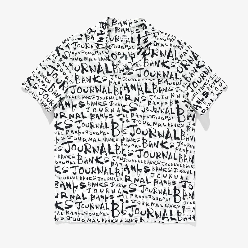 BANKS JOURNAL: DUNKWELL SHORT SLEEVE BUTTON UP SHIRT
