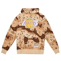 MITCHELL & NESS: CAMO REFLECTIVE HOODIE LA LAKERS
